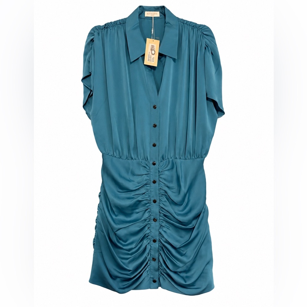 Ramy Brook Satin Mini Dress NWT-$495 MSRP